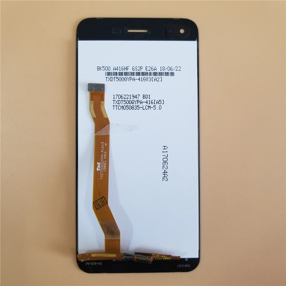 Оригинальный 5 0 дюймовый ЖК-дисплей для Huawei P9 Lite Mini сенсорный экран в сборе Y6 Pro 2017