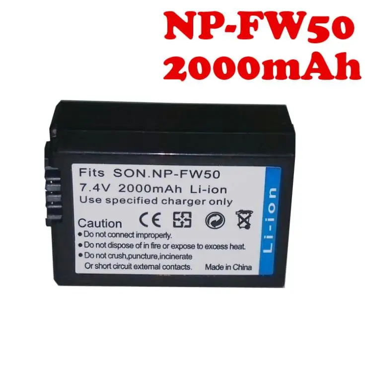2000mAh 3pcs NP FW50 Battery +battery Charger +car charger for Sony NEX 3 5C Alpha A55 7 C3|charger dynamo|charger aspire onechargers throwback |