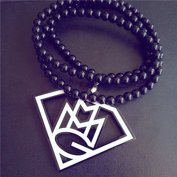 Black beads big exaggerated night club acrylic jewelry for young fashion necklaces 2016 | Украшения и аксессуары