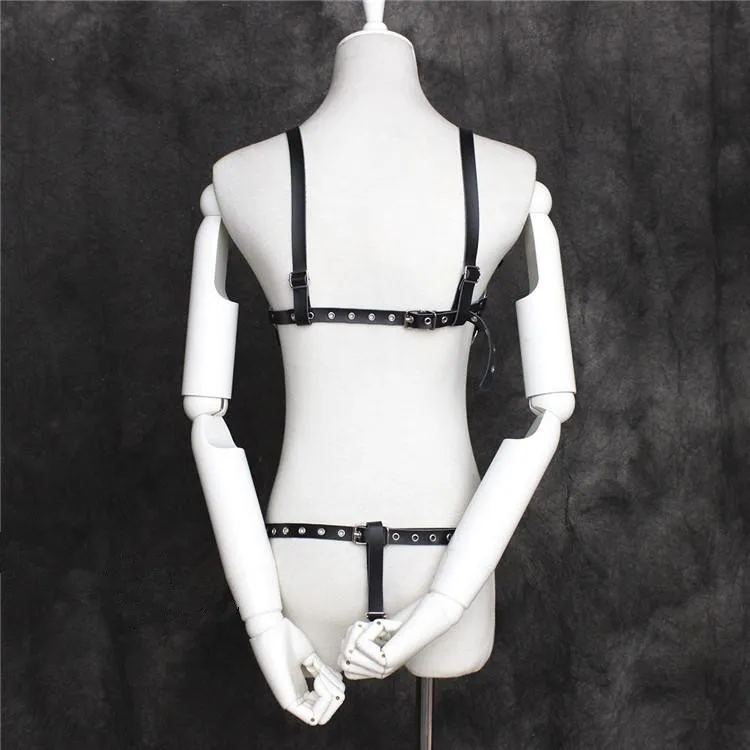 Black rivet sexy hollow out bodysuit Occident punk style bandage Bodysuit Bar nightclub female singer DJ JAZZ pole dance Costume | Женская
