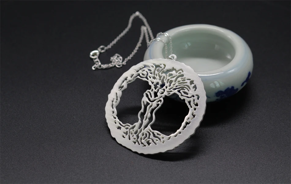 10 шт. Единство противоположностей древо Жизни любители ожерелье|necklace tree|necklace