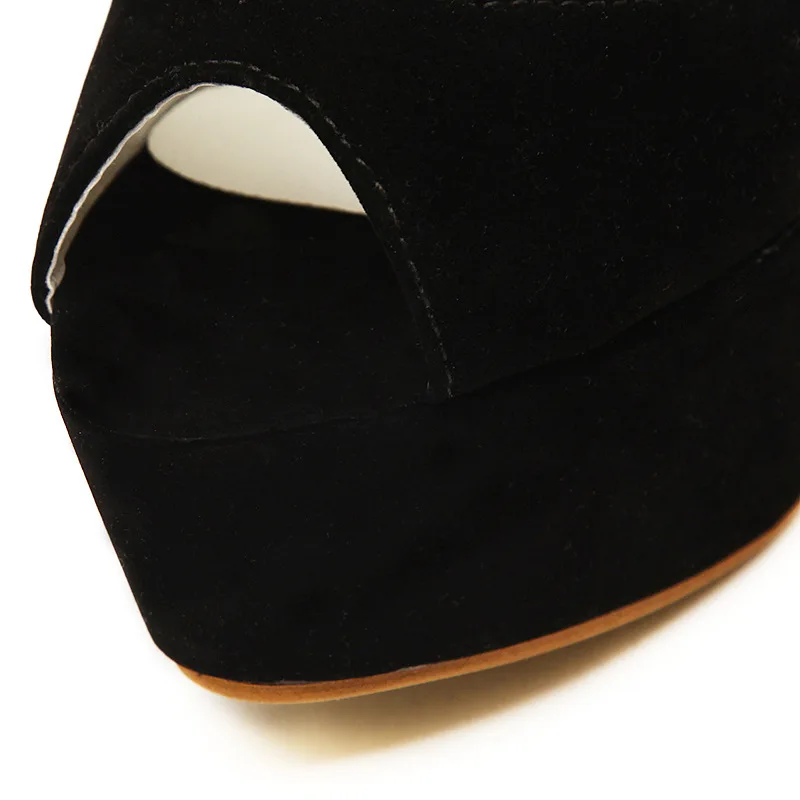 Explosion Models 2016 New Fashion Sexy Metal Open-toe High Fine with Waterproof Sandals Elegant Wild Ladies High-heeled Shoes | Обувь