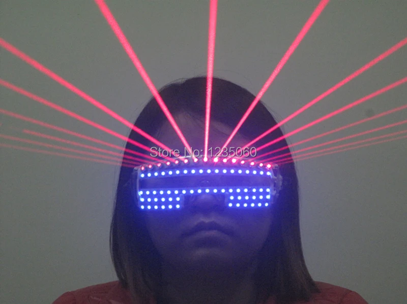 Яркий лазерный светильник WYY для бара клуба вечевечерние очки со светодиодной