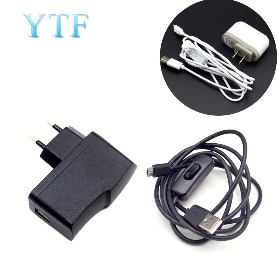Кабель-адаптер для зарядного устройства Micro USB импульсный источник питания Raspberry