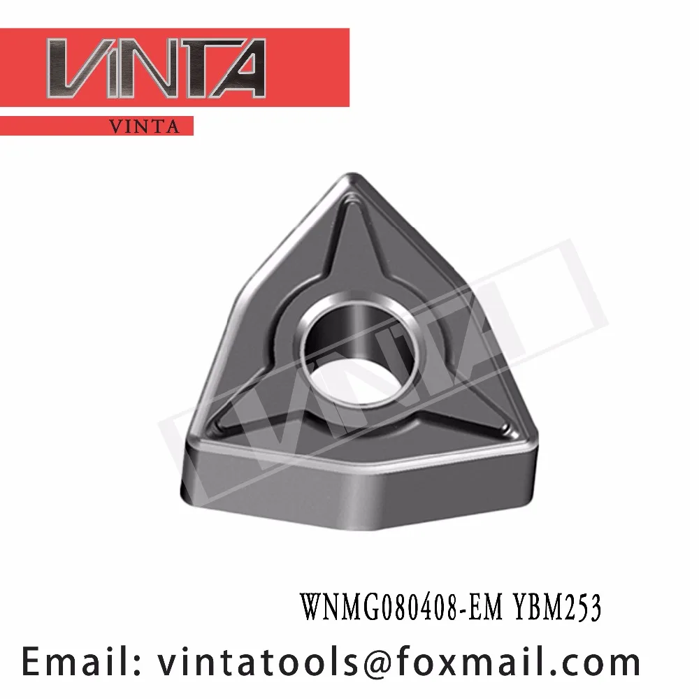 Бесплатная доставка Высокое качество 10 шт./лот YBM253 YBG202 YBG205 WNMG080408 EM cnc карбидные