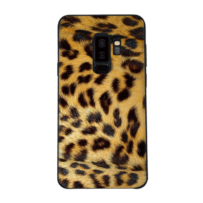 Силиконовый мягкий ТПУ чехол для Samsung Galaxy A3 A5 A6 Plus 2016 2017 2018 с леопардовым принтом |