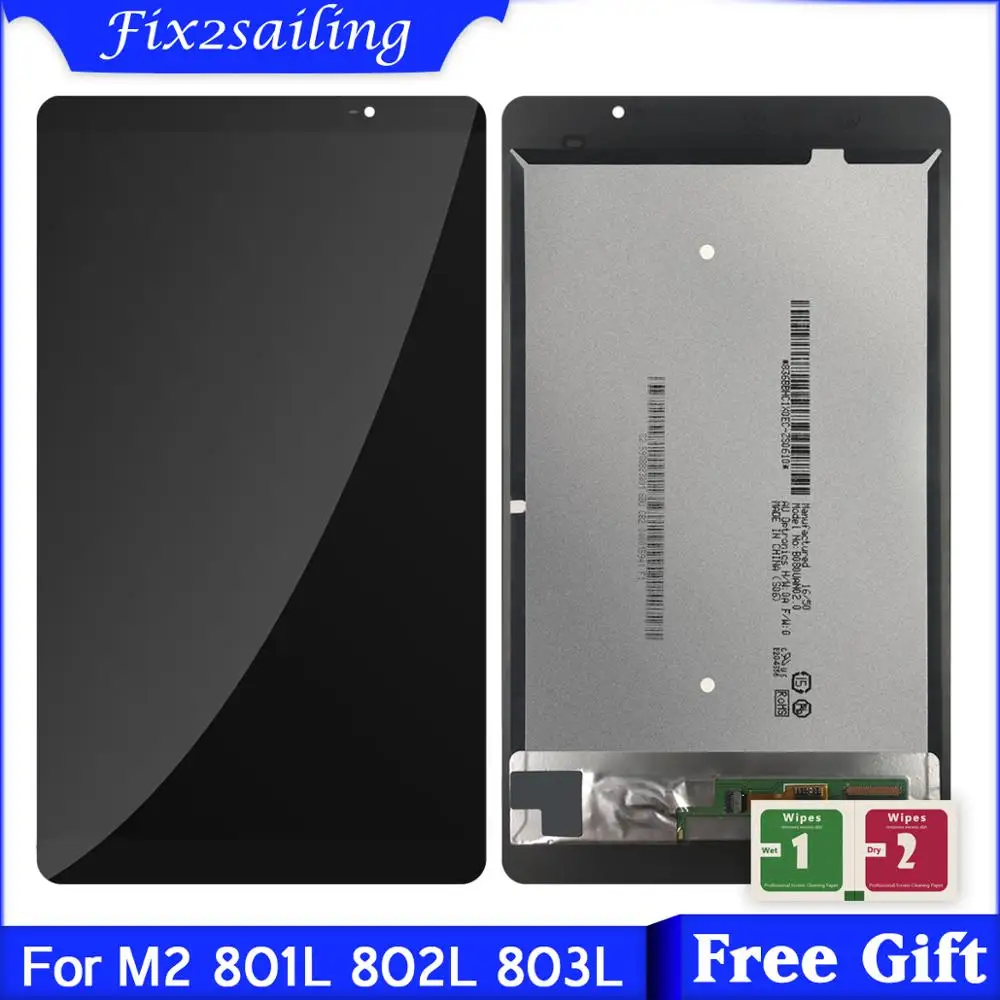 Для Huawei Mediapad M2 8 0 801L 802L 803L Полный ЖК дисплей + цифровой преобразователь сенсорного