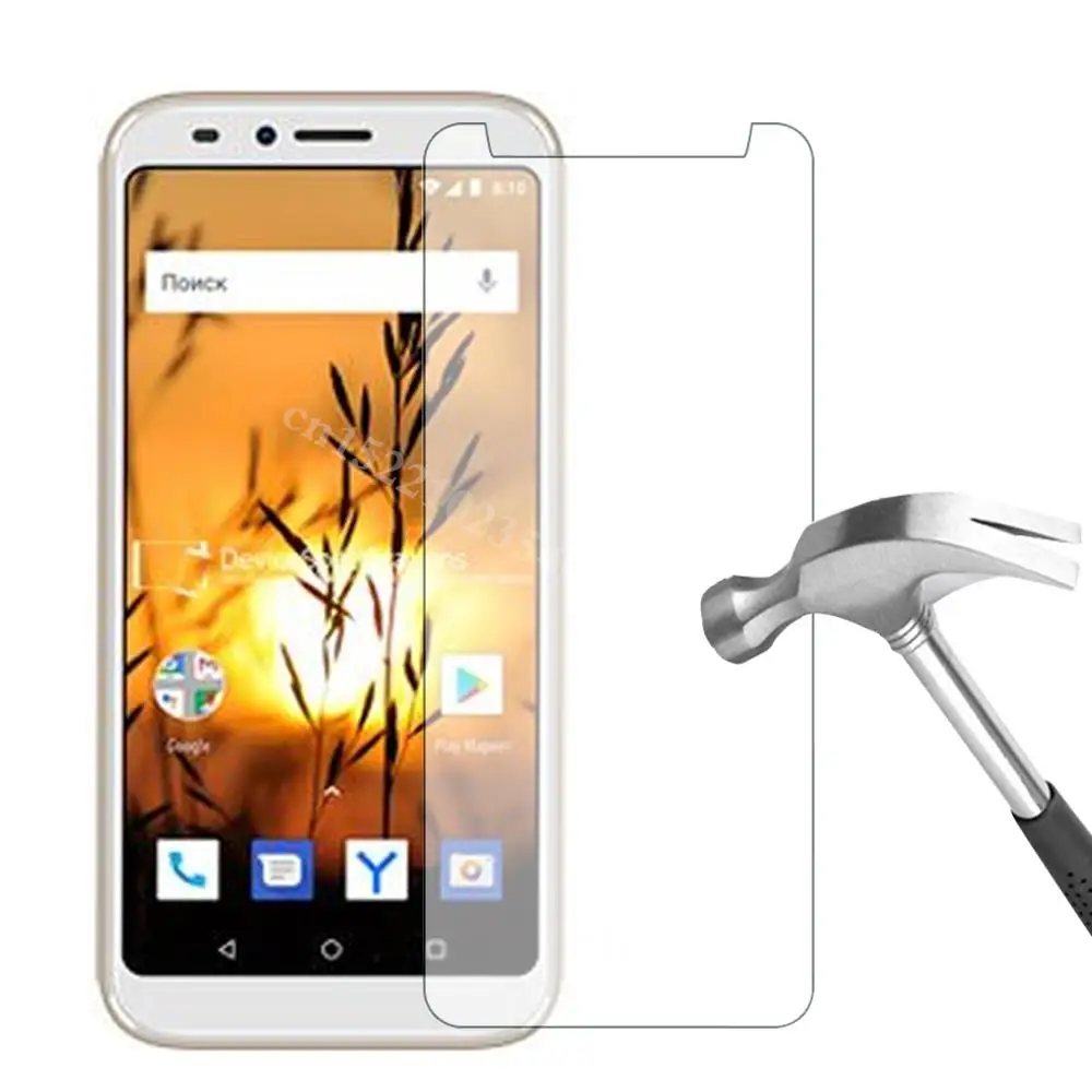 Закаленное стекло для Vertex impress заката NFC Защитная пленка экрана взрывозащищенный