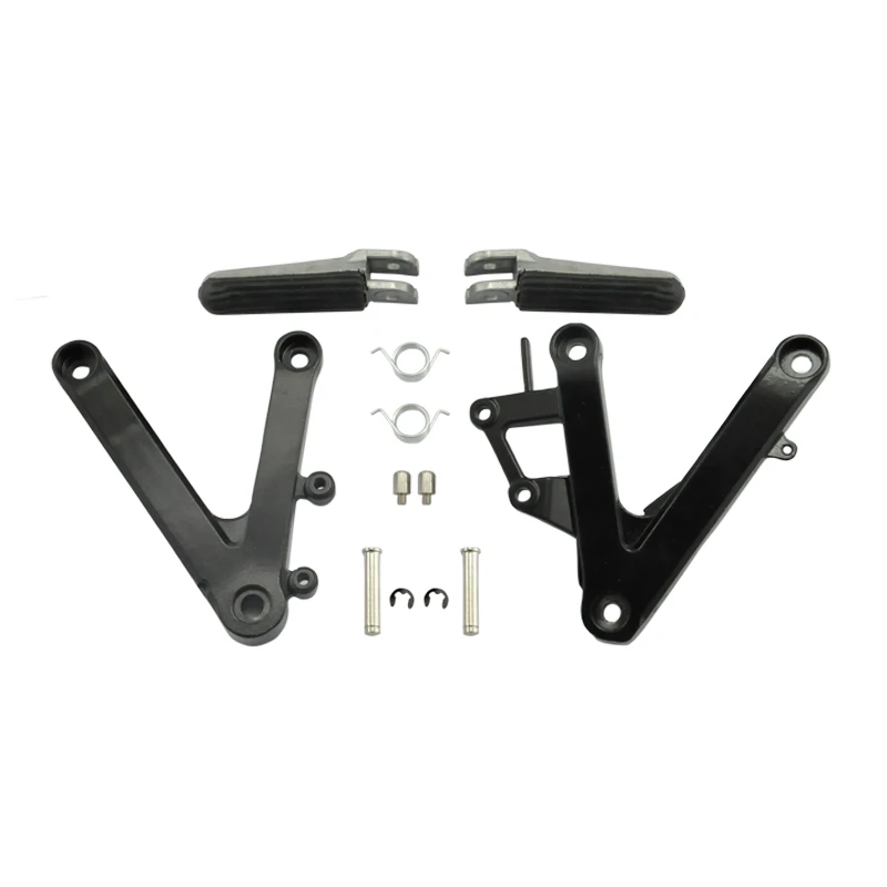 Для Honda CBR250 MC22 1990-1997 CBR 250 90-97 91 93 95 черные мотоциклетные передние прищепки для ног с