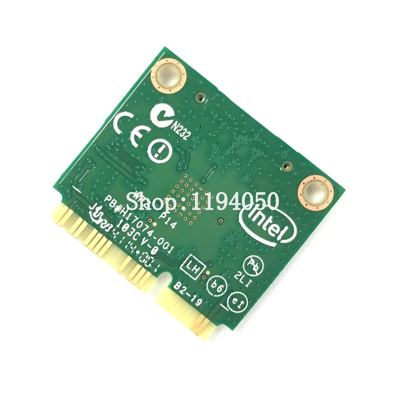 Dual Band для I B M Подумайте pad Intel Беспроводной постоянного/переменного 7260 7260HMW 802.11ac Mini PCI-E Wifi+ Bluetooth 4,0 Wlan Card FRU 04X6090 04X6