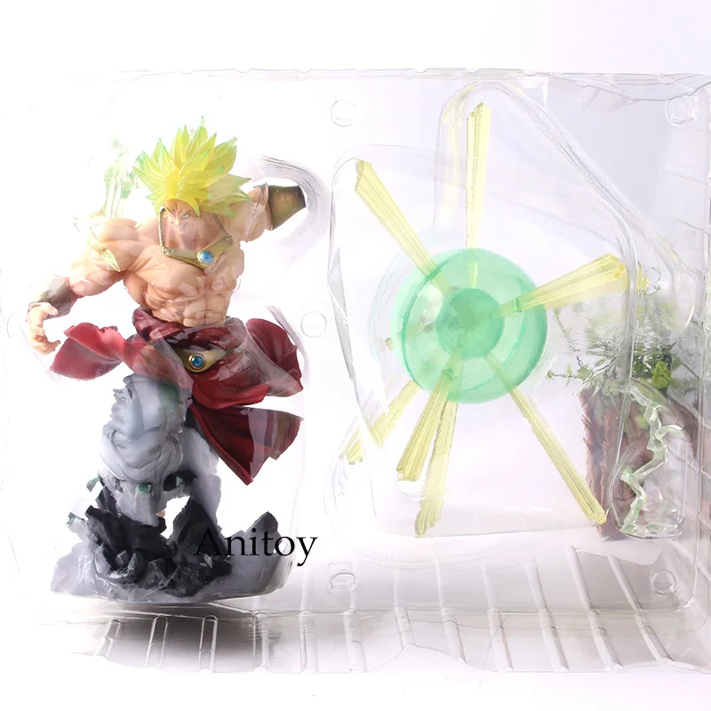 Dragon Ball Z DBZ Супер Saiyan Broly сжигающие бои ПВХ Коллекция фигурка модель игрушки