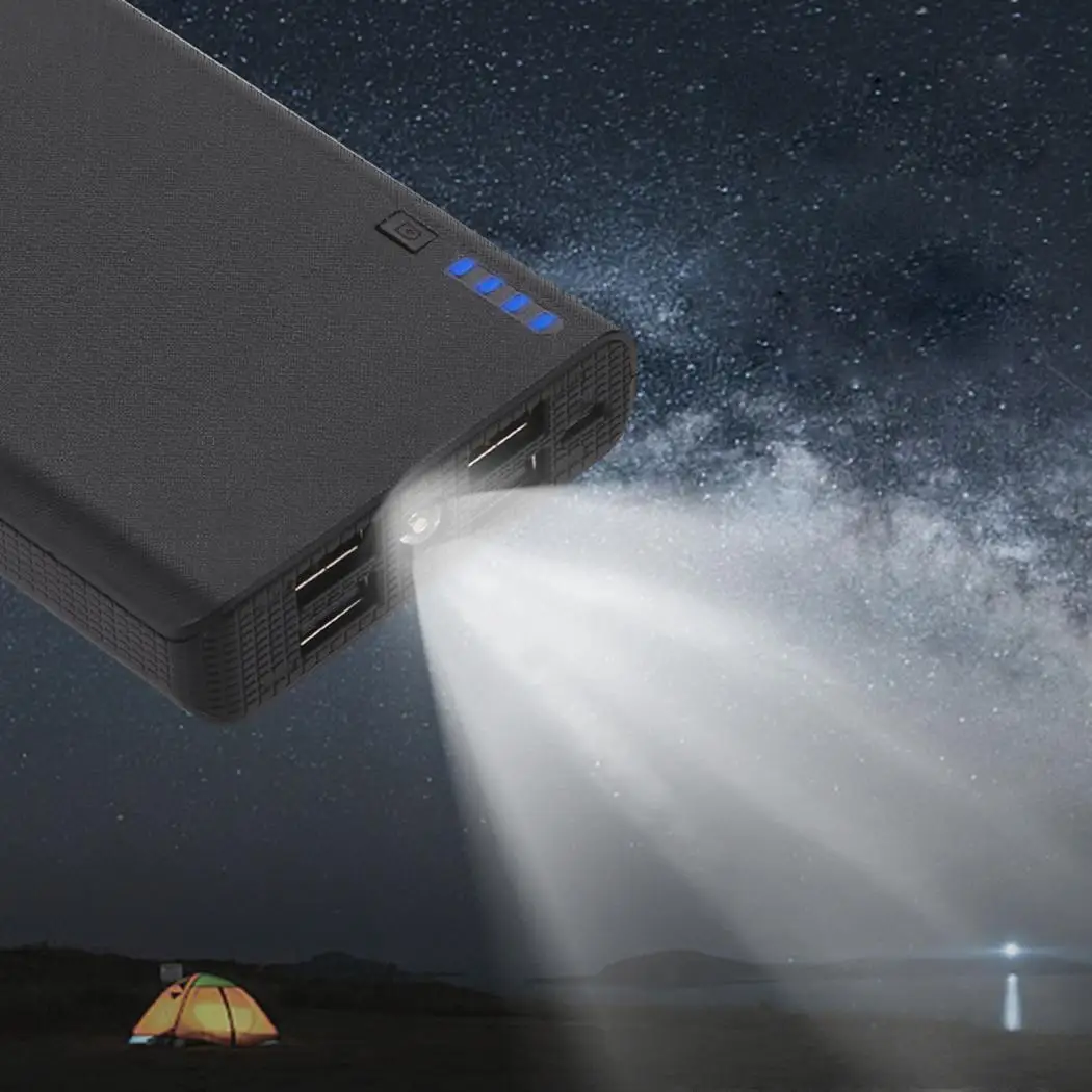 Внешний аккумулятор постоянного тока 5 В 2 А коробка 0 сделай сам банк питания 7 18650