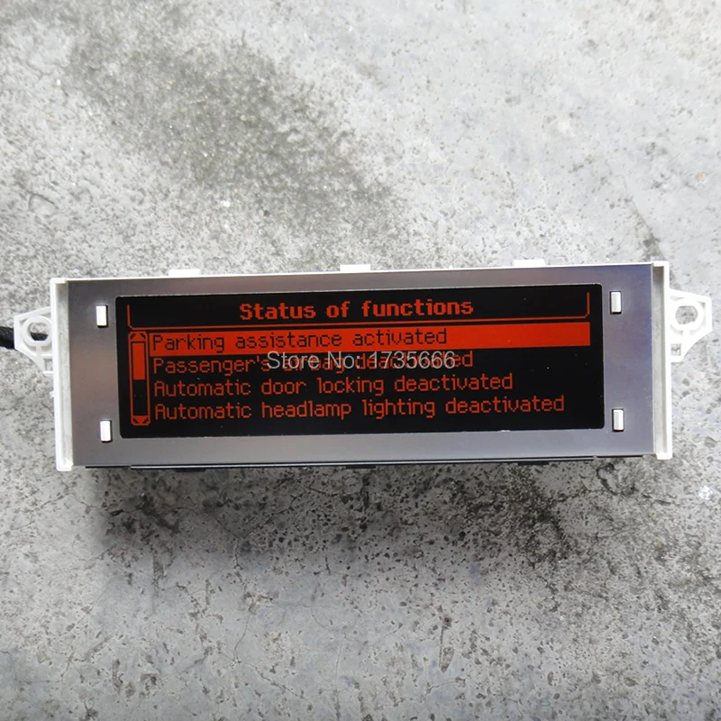 Красный экран с поддержкой USB и Bluetooth красный монитор 12 контактный дисплей для