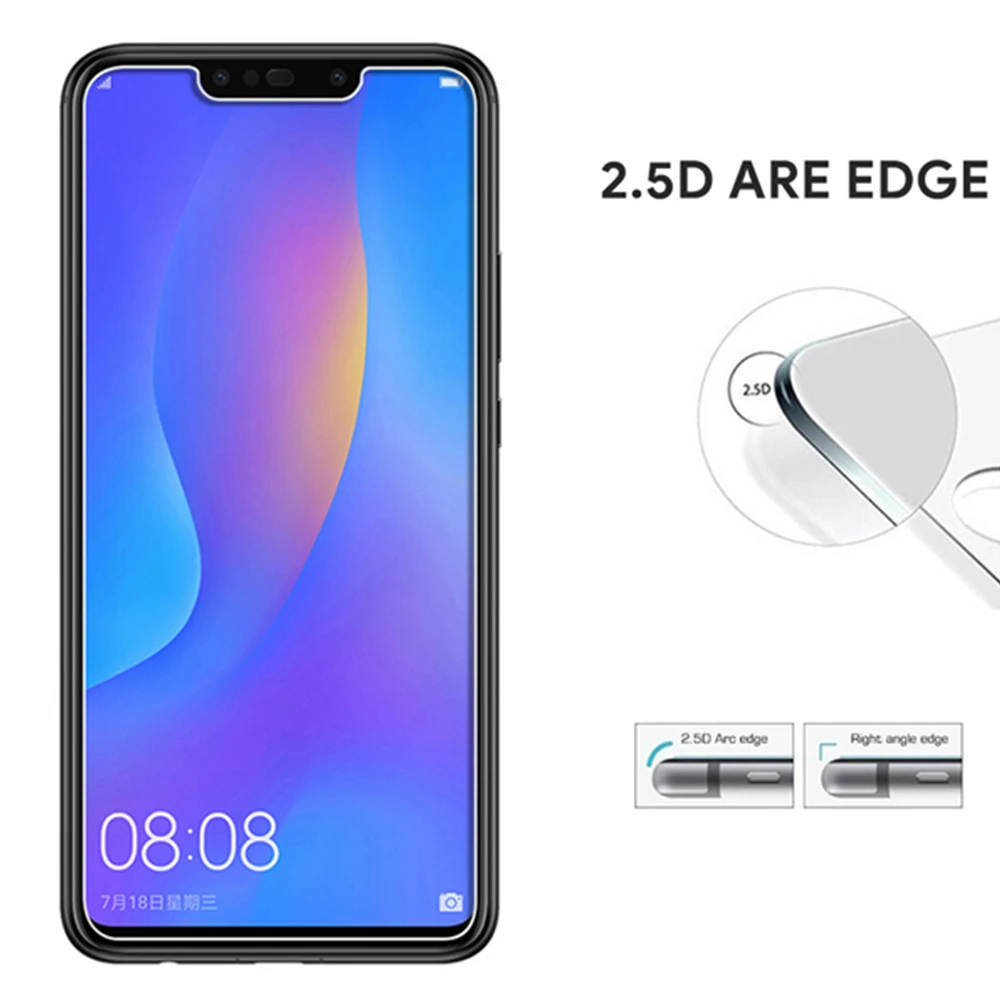 Защитное стекло для huawei nova 3i mate 9 mate7 8 10 20 lite pro p smart plus закаленное пленка huavei |