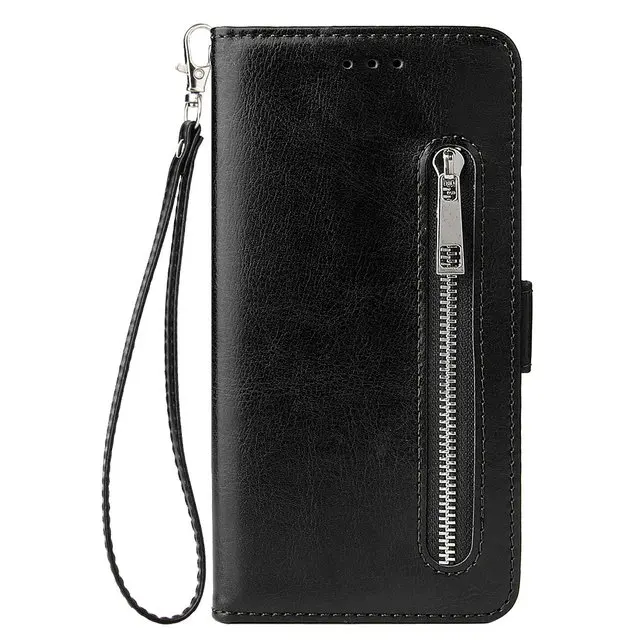 Для Redmi Note 6 Pro чехол Xiaomi Redmi Note 7 Чехол, Роскошный футляр на молнии кожаный для Funda Redmi Note 7 Pro Чехол Note7 7Pro
