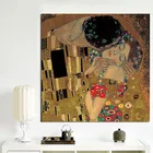 Портрет Густава Климта, Классическая картина, абстрактная коллекция, печать на холсте и плакат, Современная Настенная картина для домашнего декора