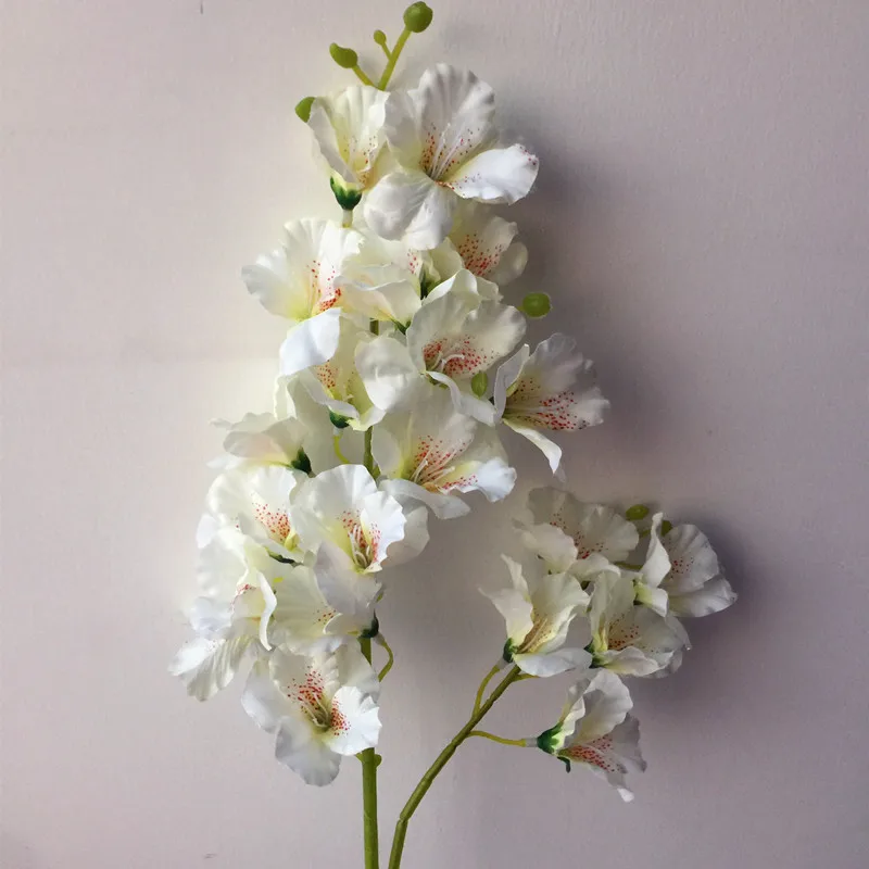 Искусственные длинные стебли Гладиатор (2 стебля/штука) Имитация фрезии Орхидея