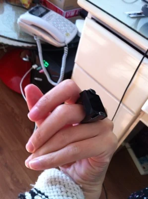 Новое поступление яркие Квадратные Кольца с большой шириной модное мужское и