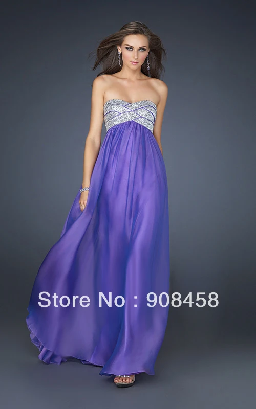 Free Shipping Prom Dresses 2013 Hot Selling Sweetheart A Line Chiffon Floor Length | Свадьбы и торжества