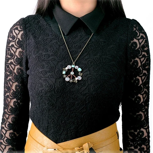 Женское винтажное ожерелье с длинной цепочкой | Украшения и аксессуары