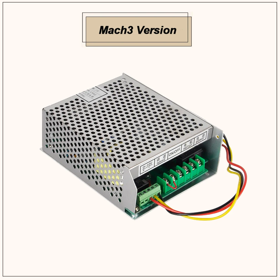 Шпиндель питания 220 В 110 В с контролем скорости Mach3 CNC Регулируемый импульсный источник питания для двигателя шпинделя 500 Вт
