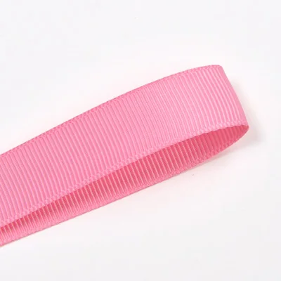 Яма Grosgrain ленты 6 9 13 16 19 22 мм 100 ярдов/партия черный белый серебристый красный Твердые для упаковки Diy украшения свадебной вечеринки - Цвет: sherbet 153