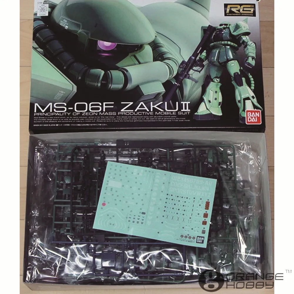 OHS Bandai RG 04 1/144 комплект модельных моделей для мобильных телефонов Zaku II | Игрушки и