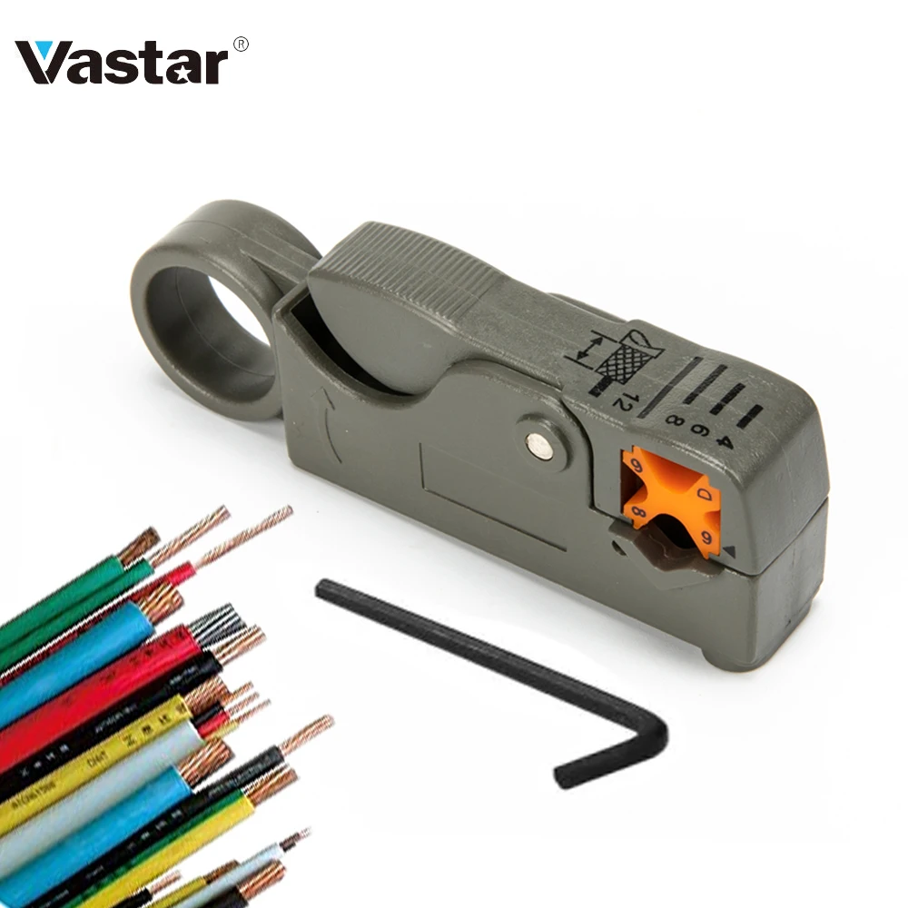 Vastar Горячие Автоматические зачистки плоскогубцы 4 6 8 12 мм провода зачистки кабеля кусачки обжимной инструмент с шестигранным гаечным ключом инструменты кусачки