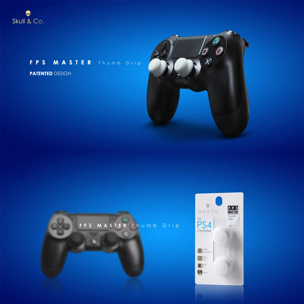 Skull& Co. Thumb Grip джойстик Крышка FPS Master Thumbstick Крышка для контроллера PS4