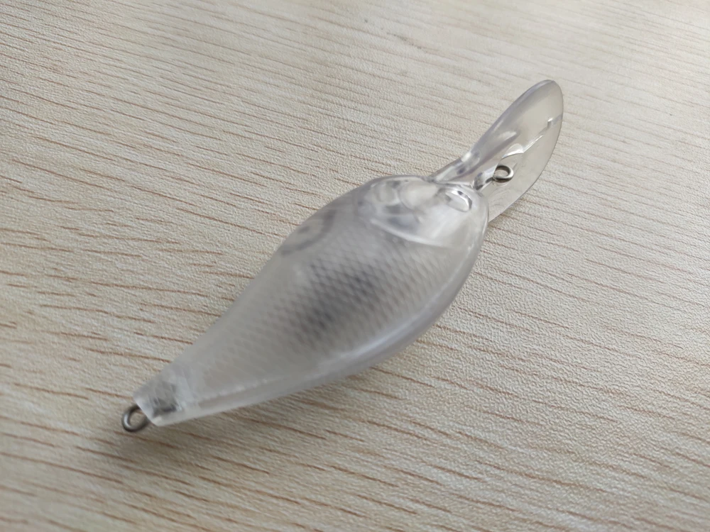 10 шт., Неокрашенная приманка для рыбалки 1,5 DD, Воблер для рыбалки, искусственные приманки, 88 мм, 11 г, пустые приманки T34
