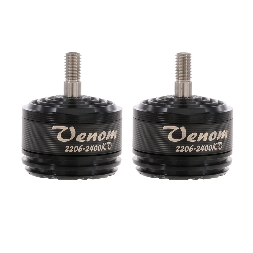 2 шт. бесщеточный двигатель для дрона с камерами 4 5S 2206 2400KV CW/CCW Для QAV220 250 RC FPV