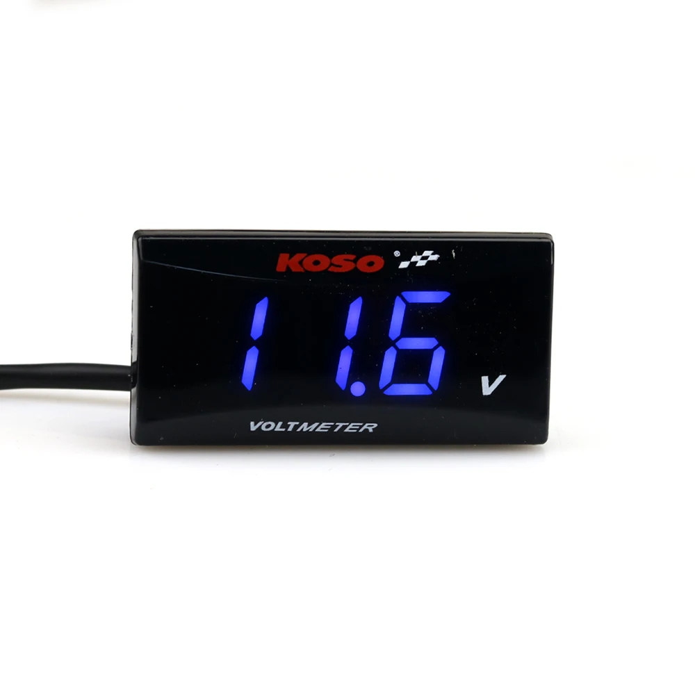 KOSO DC 9V 150V вольтметр Мини измеритель напряжения для электрических мотоциклов