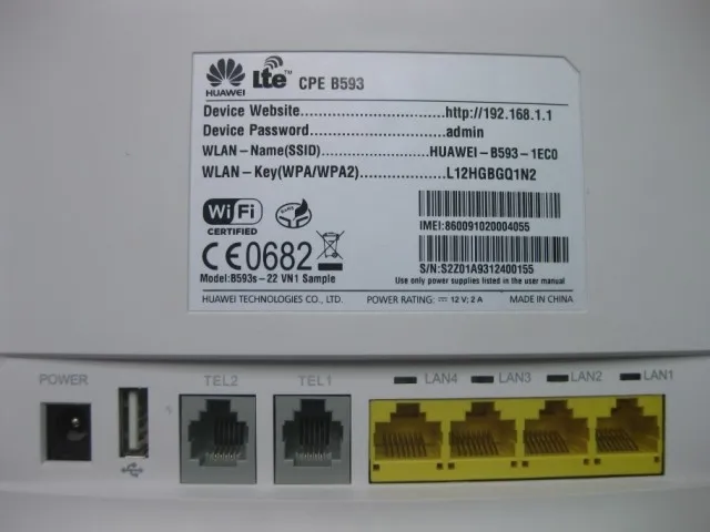 Разблокированный Wi Fi роутер Huawei B593s 22 150M 4G lte mifi CPE dongel 4g dongle промышленный