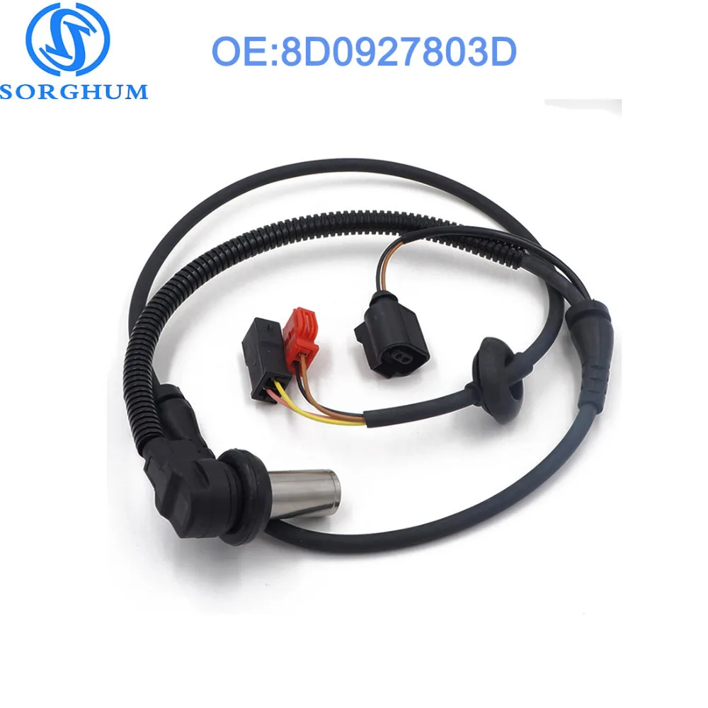 2 шт. 8D0927803D передний ABS Датчик скорости колеса для 2000-2004 VW Passat Audi A6 Quattr A4 SKODA 4B0927803C