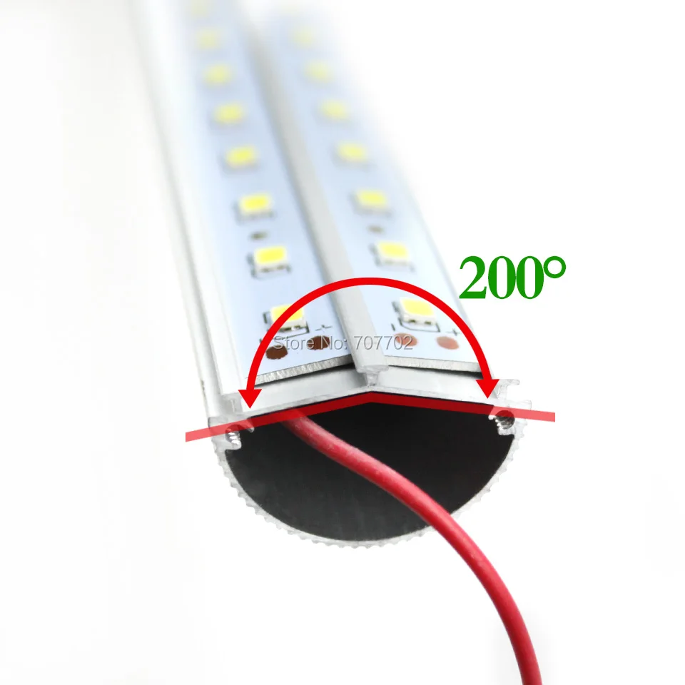 Светодиодная трубчатая лампа 28 Вт 4 фута флуоресцентная T8 G13 V образная 85 265 в 1200 мм