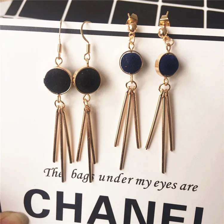 Модные круглые серьги для женщин помпоном кисточкой женский сладкий темперамент