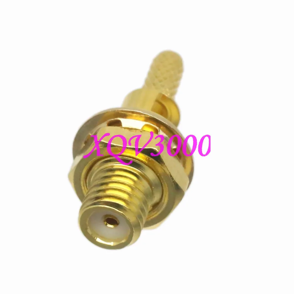 Микроточечный коннектор внутренняя гайка перегородка 10 32UNF RG174 RG316/188