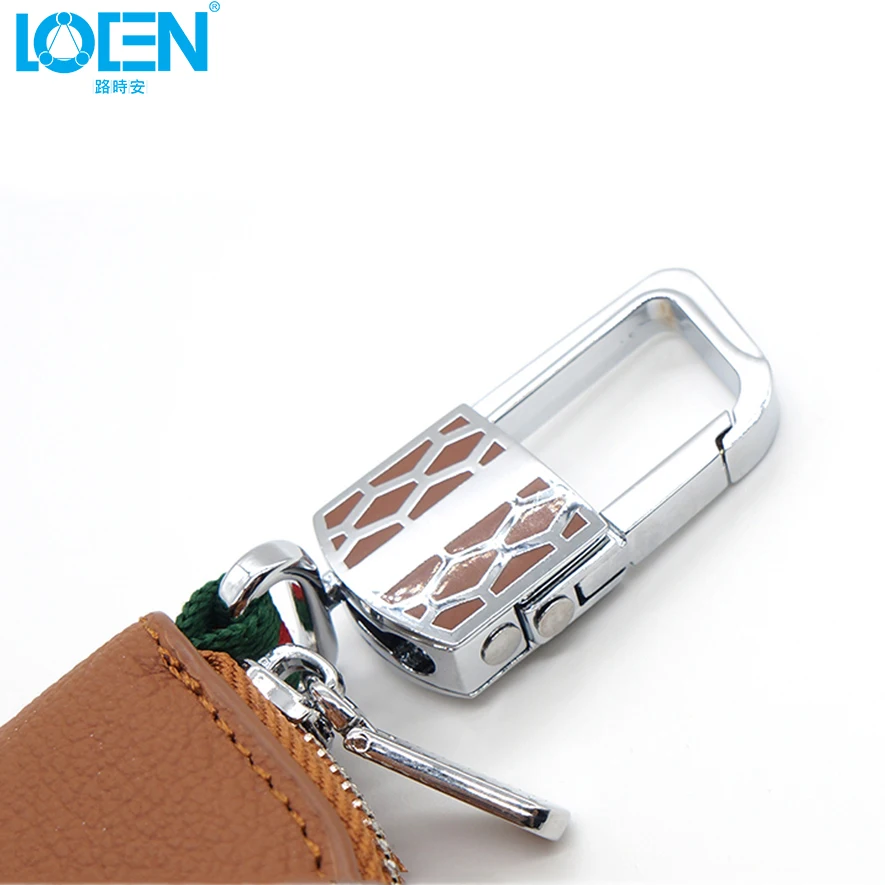 LOEN 1 шт. ключи чехол сумка держатель кошелек для монет из натуральной кожи логотип