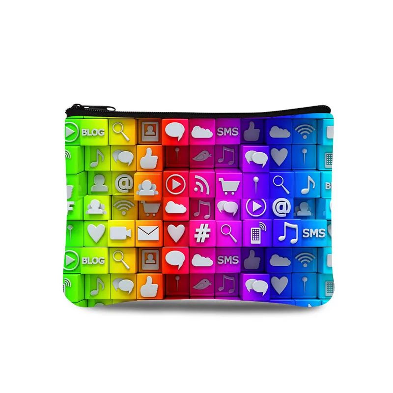 Ульсветильник легкий брендовый женский кошелек с красивым узором мини-сумки на