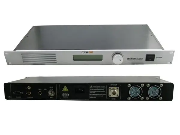 Fmuser CZH T501 50 Вт FM передатчик + CA200 автомобильная антенна комплект для fm вещания