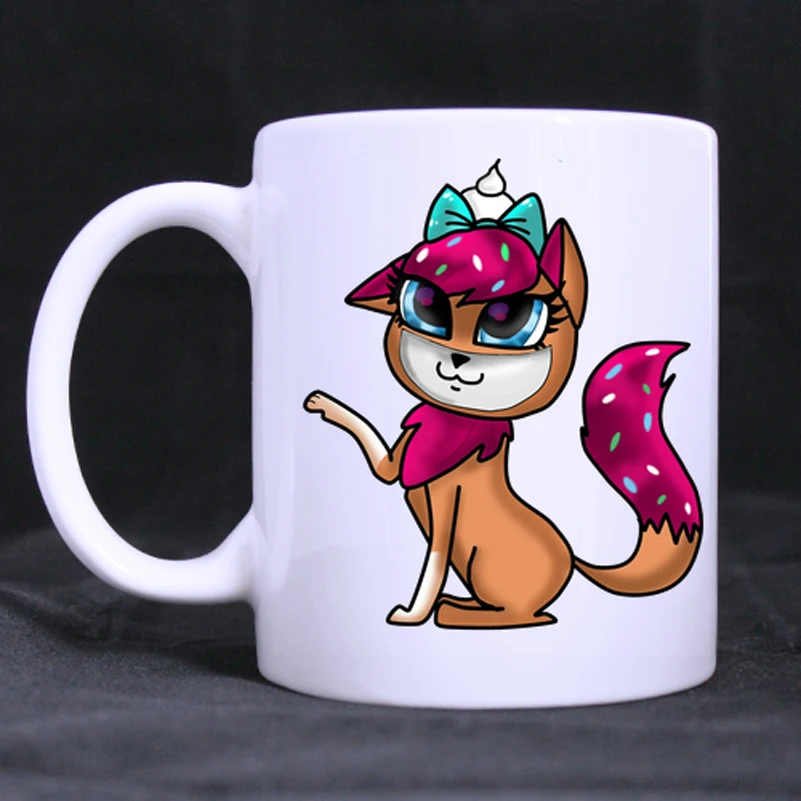 Милые сахарные кружки для кошек кофейные по индивидуальному заказу пивная