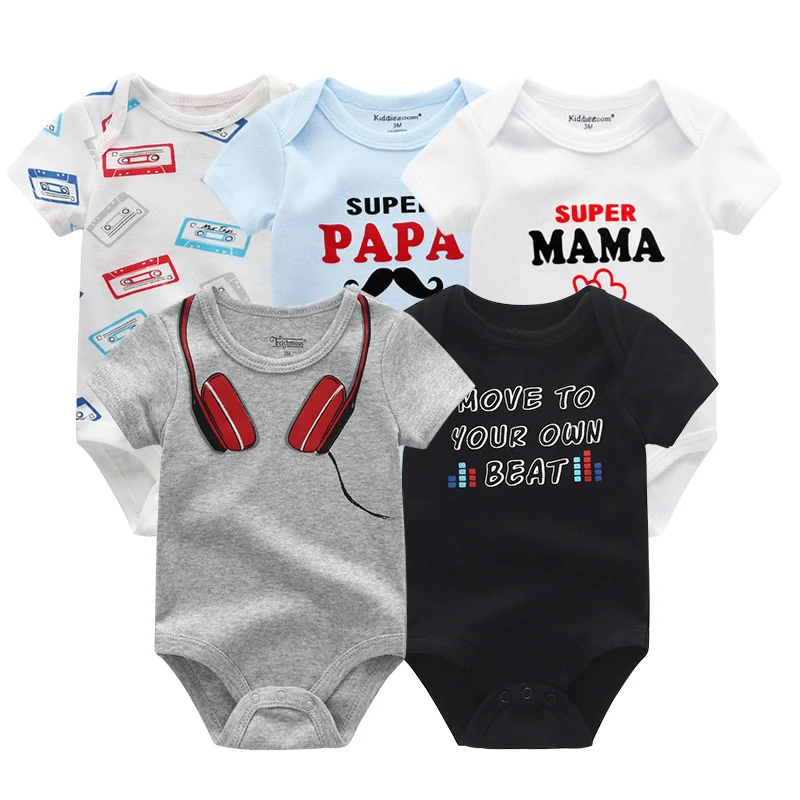 Baby Romper 5602 Детские комбинезоны для новорожденных; летняя одежда унисекс для младенцев; г.; мягкая хлопковая одежда для маленьких девочек; комбинезоны в полоску с героями мультфильмов для маленьких мальчиков - Цвет: Baby Romper 5602