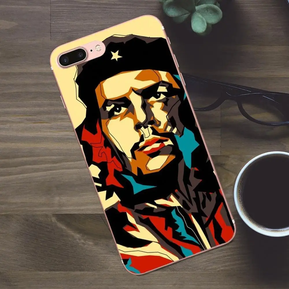 Bixedx Ernesto Guevara El Che для Huawei G8 Honor 5C 5X 6 6X 7 8 9 Y5II Mate P7 P8 P9 P10 P20 Lite Plus 2017 мягкие сумки Чехлы |