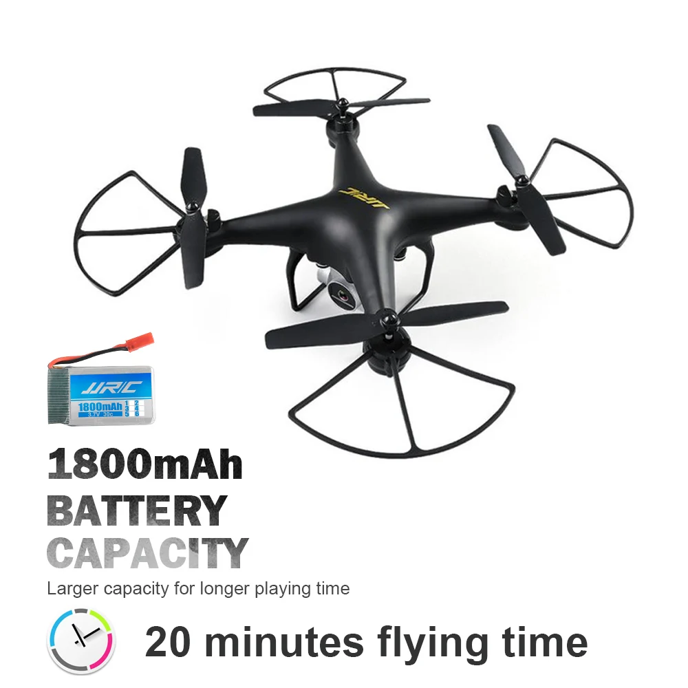 JJRC H68 Bellwether Квадрокоптер с камерой Дрон Wifi FPV режим удержания высоты Безголовый