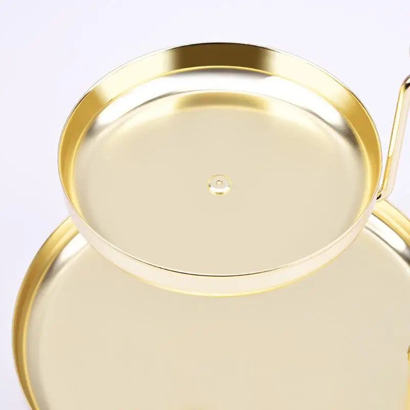 Минималистичный двухуровневый поднос в скандинавском стиле настольная полка с