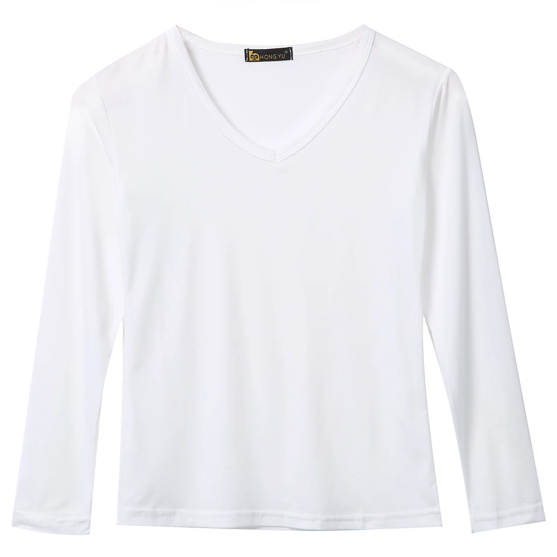 Новая модная сексуальная Женская Повседневная Блузка с V образным вырезом и