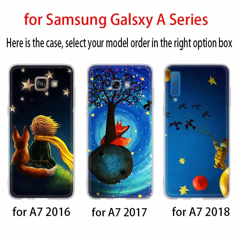 В стиле Маленький принц Фокс чехол для Samsung Галактики A12/A20/A51/A70/A20s/A21s/A32/A50/A50s/A42/A52/A72