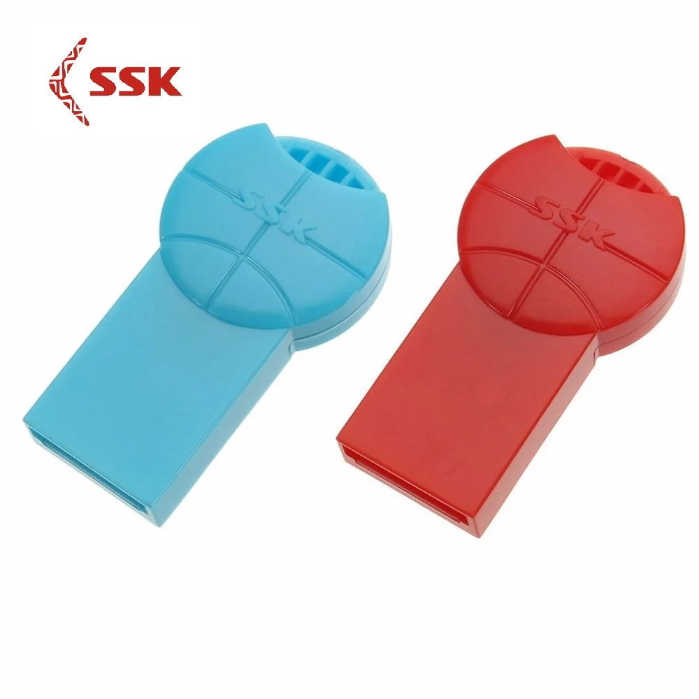 SSK Micro SD TF кардридер SDHC высокоскоростной USB2.0 модный Мини Смарт USB для компьютера