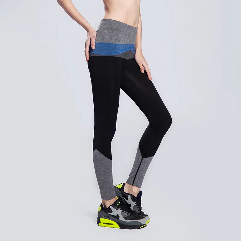 2018 Женские Спортивные Компрессионные облегающие спортивные штаны для занятий