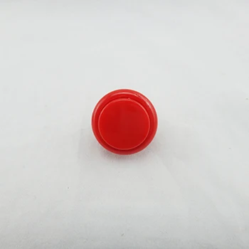 10 шт. OEM 30 мм и 24 мм кнопочный копирующий sanwa кнопочный DIY аркадный боевой игровой набор - Цвет: Красный